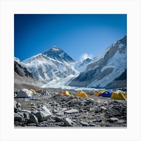 Everest Base Camp Canvas Print