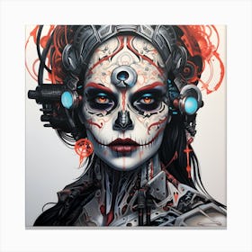 Day Of The Dead 17 Canvas Print