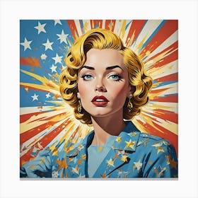 Star-Spangled Dream Canvas Print