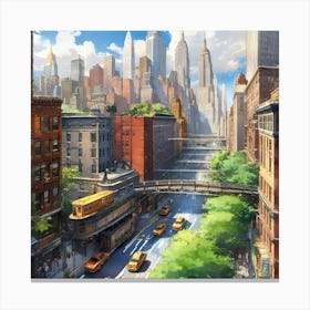 New York City Canvas Print