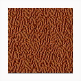 A Seamless Zigzag Pattern, A Seamless Pattern, Flat Art, 154 Canvas Print