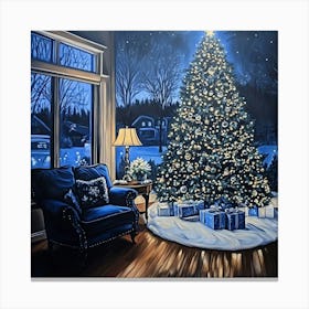 Christmas Tree Art 1 Canvas Print