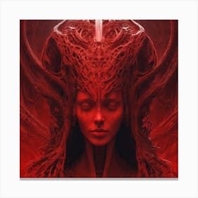 Demon Queen Canvas Print