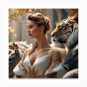 Beauty And The Beast 1 Canvas Print