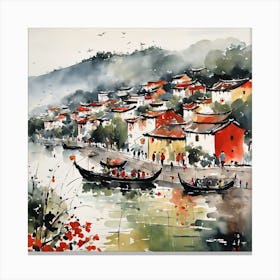 Chinese Painting (77) Canvas Print