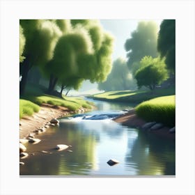 Landscape Painting 156 Canvas Print