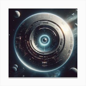 Spaceship 66 Canvas Print