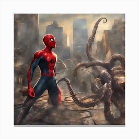 Spider-Man Into The Spider-Verse Canvas Print