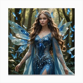 Blue Fairy Canvas Print