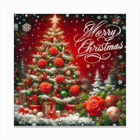 Merry Christmas 9 Canvas Print