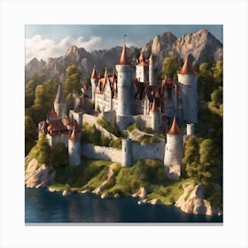 Castle - Castle Stock Videos & Royalty-Free Footage 2 Canvas Print