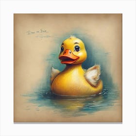 Ducky 4 Canvas Print