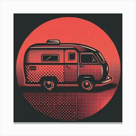 Vw Camper Van 1 Canvas Print