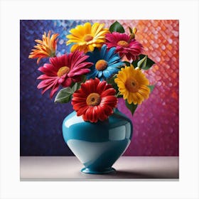 Gerbera Daisies Canvas Print