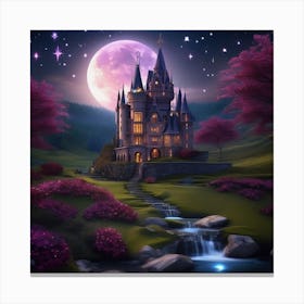 Fairytale Castle 9 Canvas Print