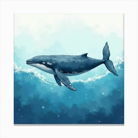 Whale Canvas Print Canvas Print