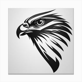 Eagle Head Canvas Print