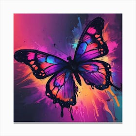 Butterfly Painting 319 Canvas Print