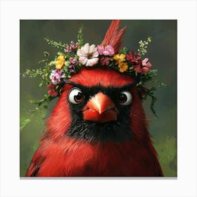 Cardinal Bird 1 Canvas Print