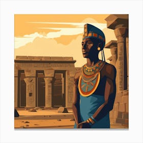 Egyptian Woman 1 Canvas Print