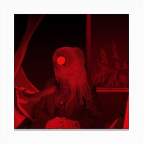 Red 5 · The Truth is Dead Octopuss Canvas Print