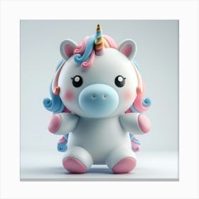 Unicorn Toy 2 Canvas Print