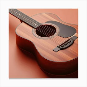 Acoustic Guitar 8 Canvas Print