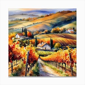 Tuscan Countryside 23 Canvas Print
