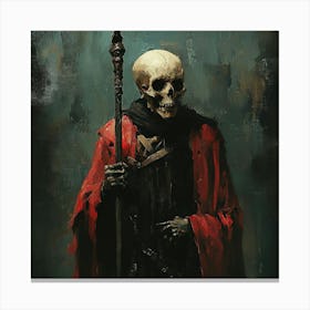 Skeleton 5 Canvas Print