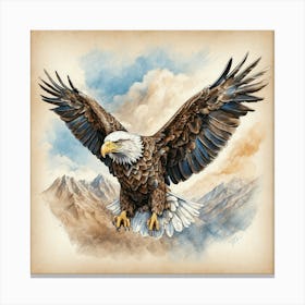 Bald Eagle Canvas Print