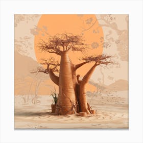 Baobab Tree 7 Canvas Print