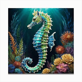 Seahorse 15 Canvas Print