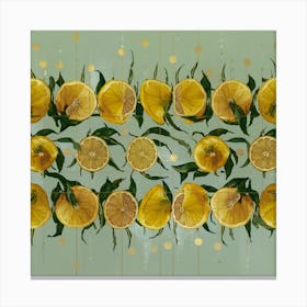 Lemons Canvas Print