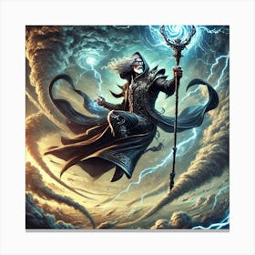 Warden Aethon Skyward Control Canvas Print