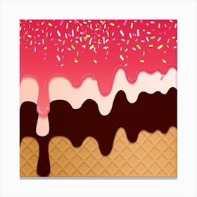 Ice Cream 26 Canvas Print