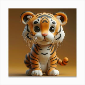 Tiger Cub 2 Canvas Print