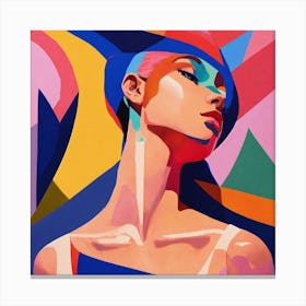 Abstract Of A Woman 5 Canvas Print