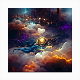 Clouds & Souls Canvas Print