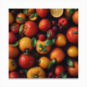 Ripe Fruit Canvas Print