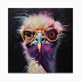 Emu Rainbow Canvas Print