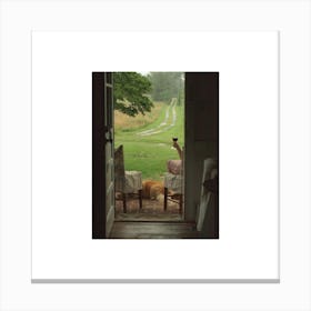 Doorway To The Country Canvas Print