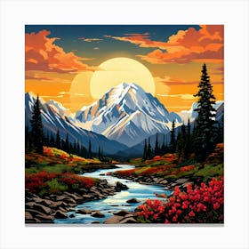 Denali National Park Canvas Print