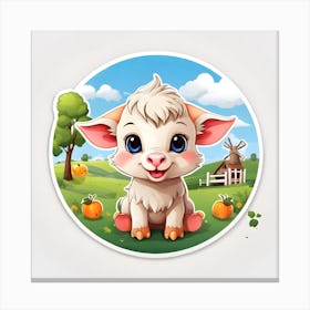 Farm Animal Canvas Print