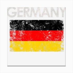 Vintage Germany German Flag Pride Gift Canvas Print