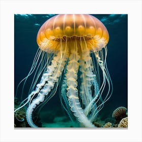 Jellyfish 8 Canvas Print