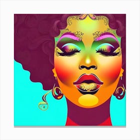 From Melanin, With Love and Artful Afrocentrism Canvas Print