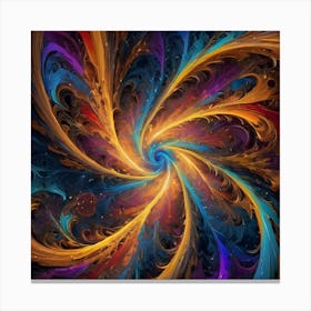 Abstract Fractal Art 12 Canvas Print