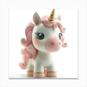 Unicorn Figurine 2 Canvas Print