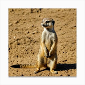 Meerkat 3 Canvas Print