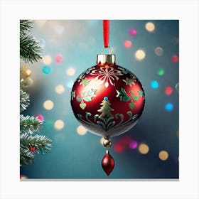 Christmas Ornament 5 Canvas Print